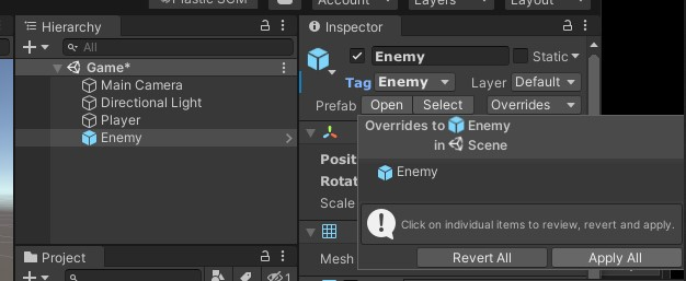 Remember to "Apply All” to Tag “Overrides”